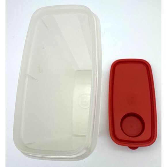 Tupperware Vintage Pitcher 499-3 RED Lid Small pitcher - Picture 5 of 5